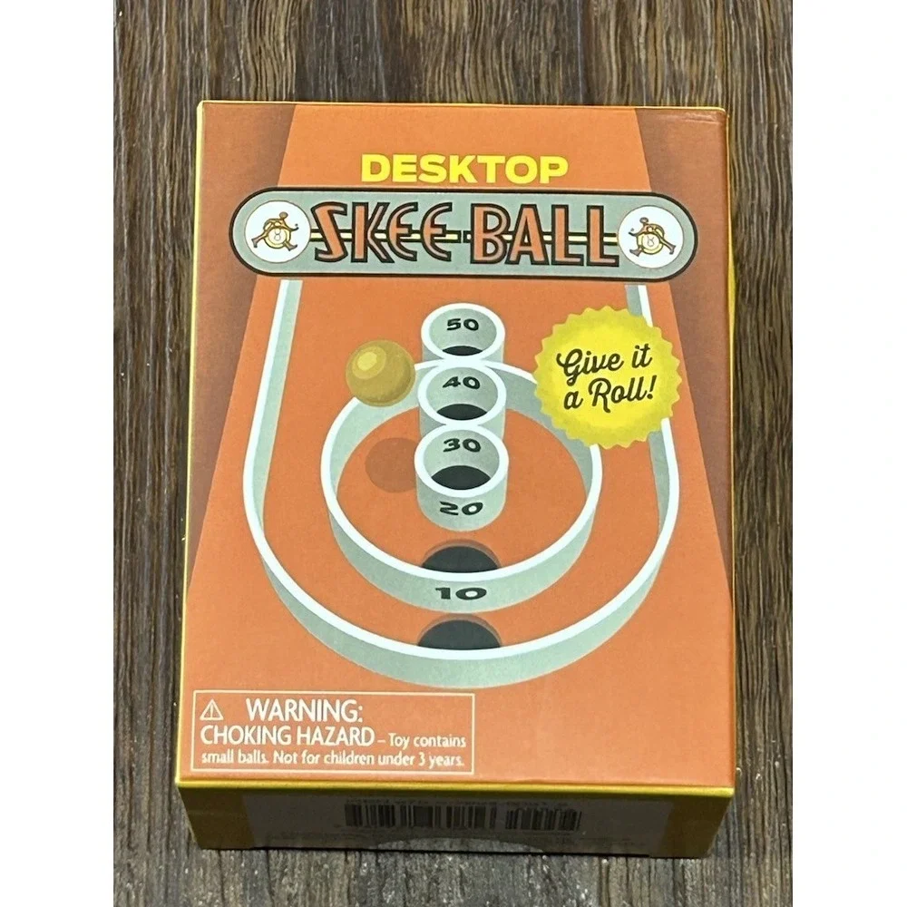 Desktop Skee-Ball: Give it a roll! by Running Press (English) Hardcover Book New